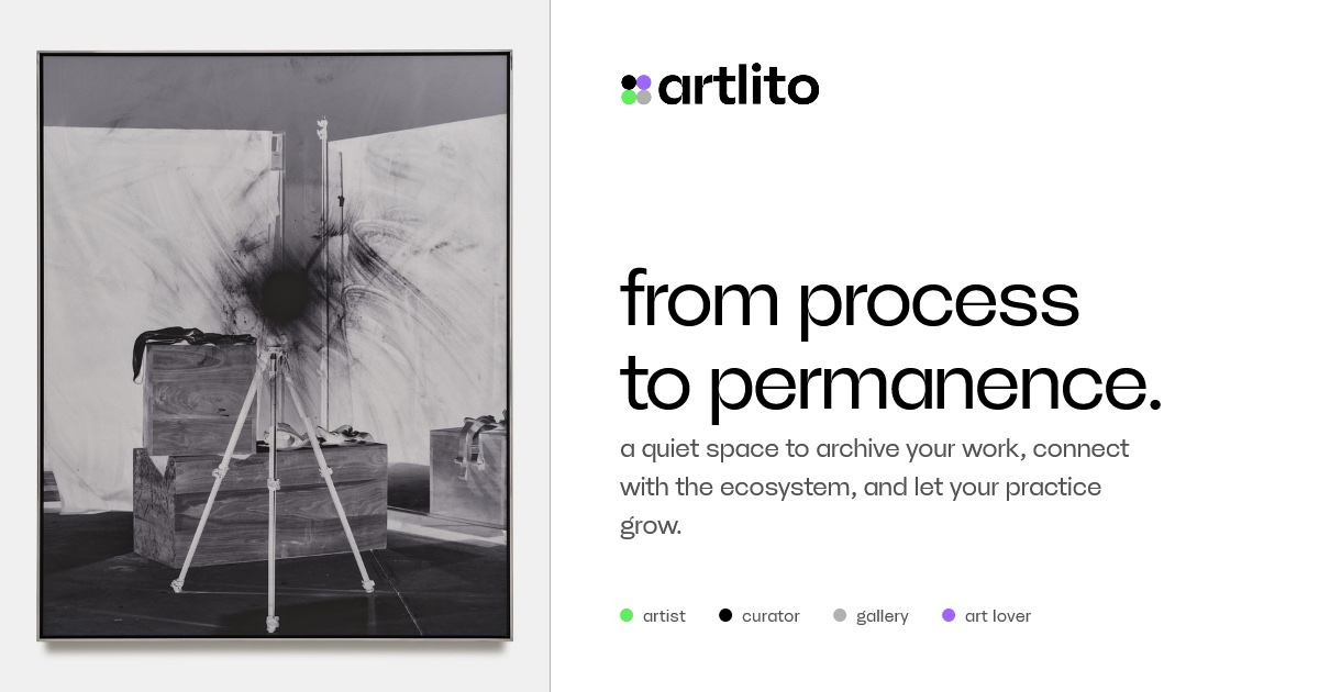 Official artlito product visual: from process to permanence